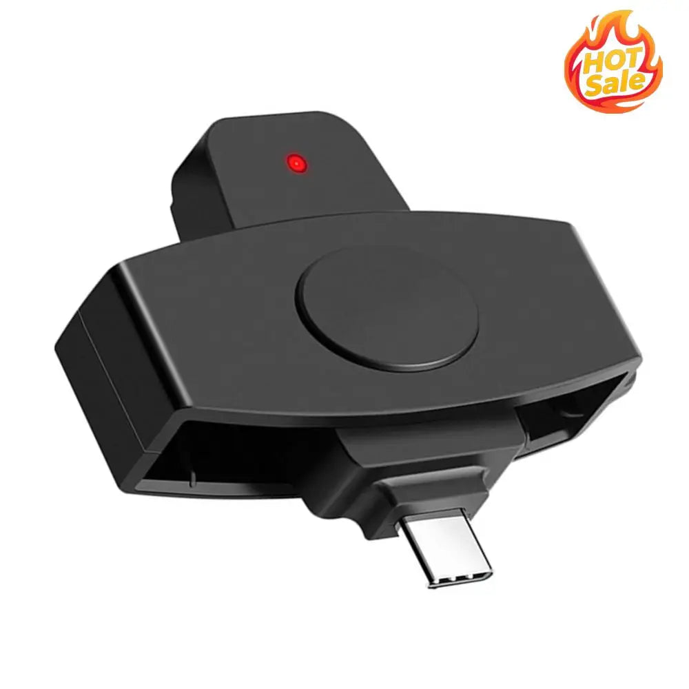 Card Reader Portable EMV Card External Reader Bank Tax Declaration Accessories Support for Windows for OS Zpaxo