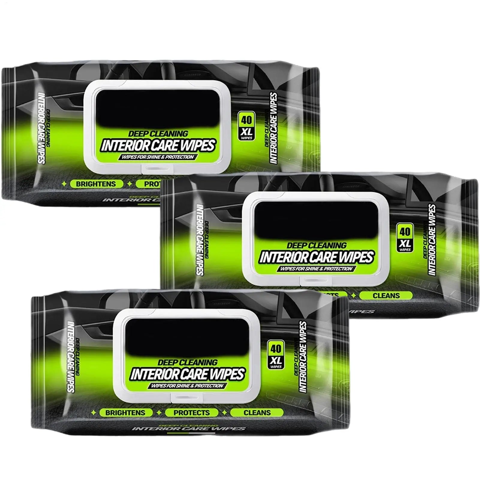 Car Interior Cleaning Wipes Multi-function Car Dashboard Seat Leather Nursing Brightening Wipes Car Wash Care Cleaning tools Zpaxo