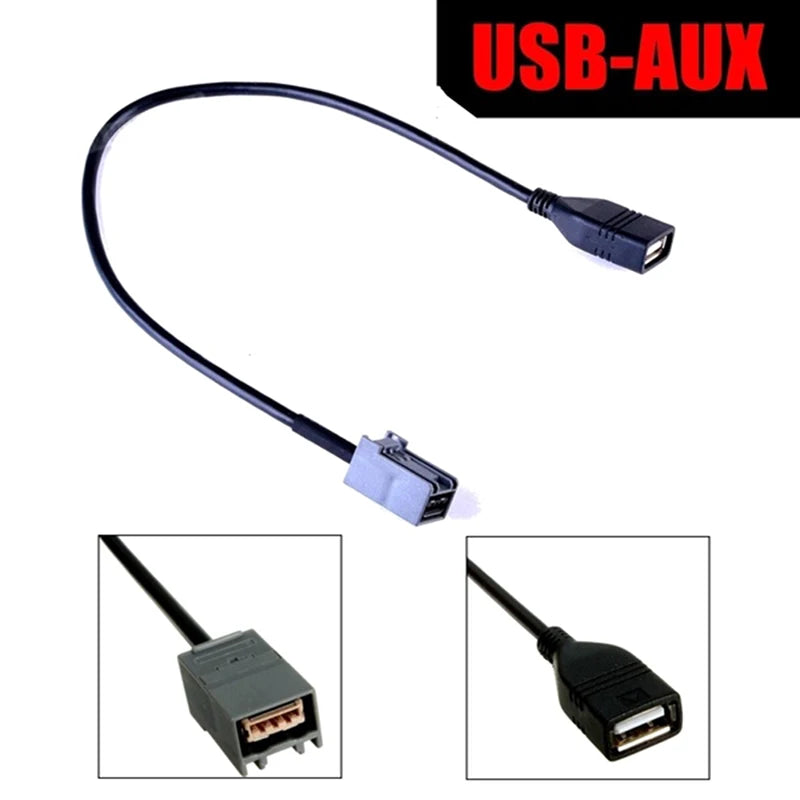 USB AUX Adapter for Honda Civic Jazz CR-V Accord 2008–2013