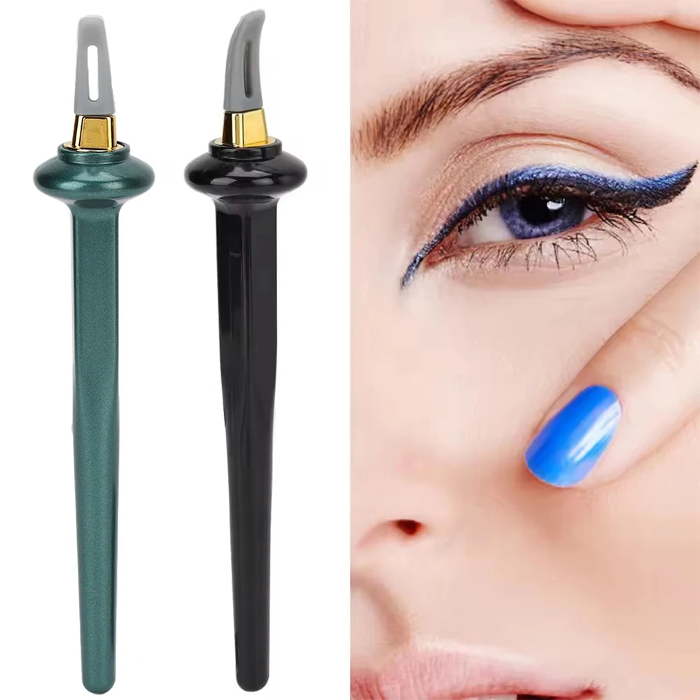 Silicone Eyeliner Brush Waterproof Non-smudge Auxiliary Tool Zpaxo