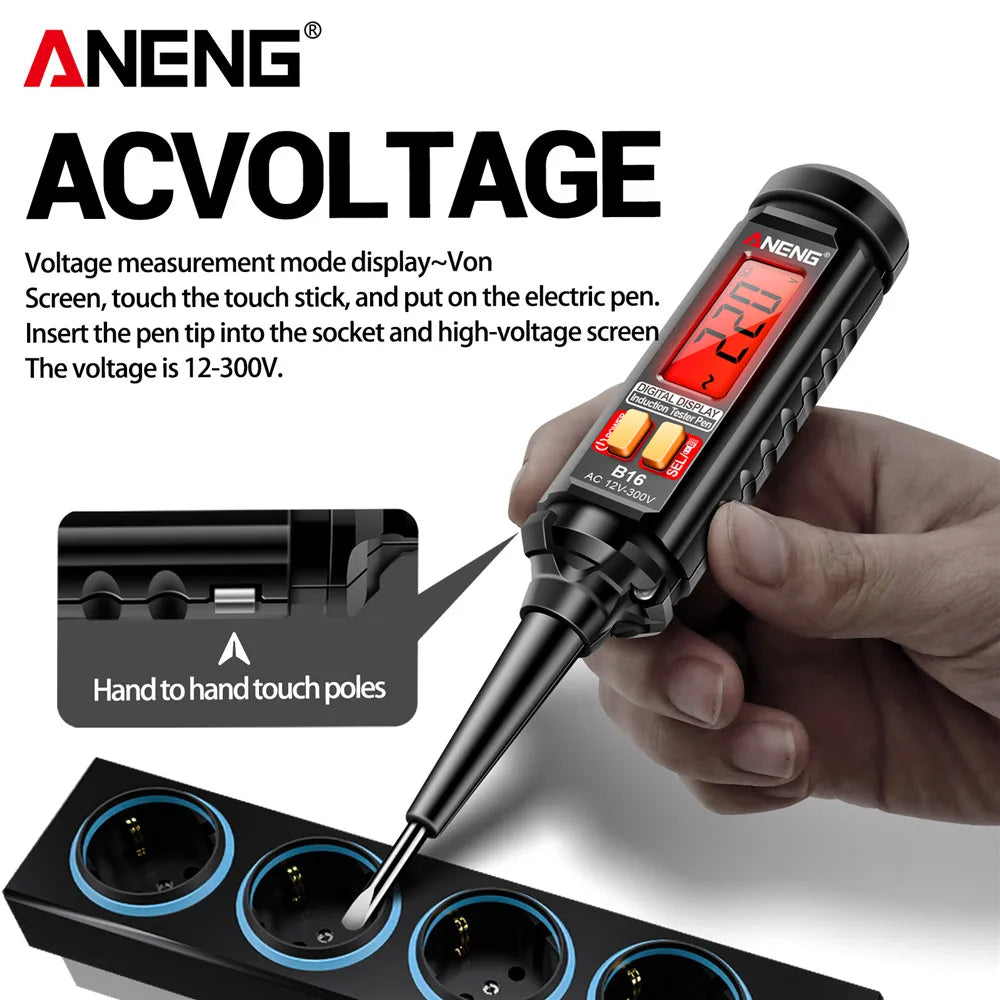 Voltage Tester Pen 12V-300V Non-contact Induction Detector NCV