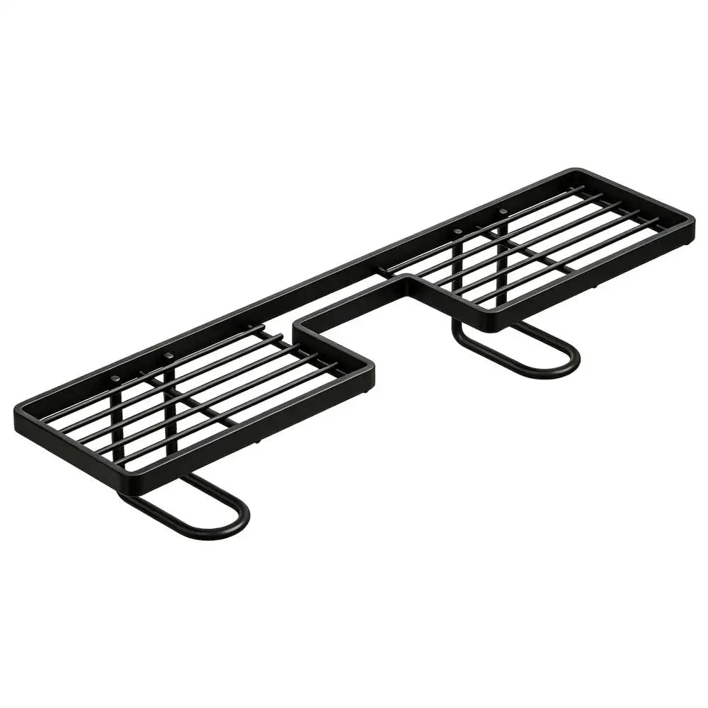 Faucet Storage Rack No-drill Carbon Steel Over Sink Holder Kitchen