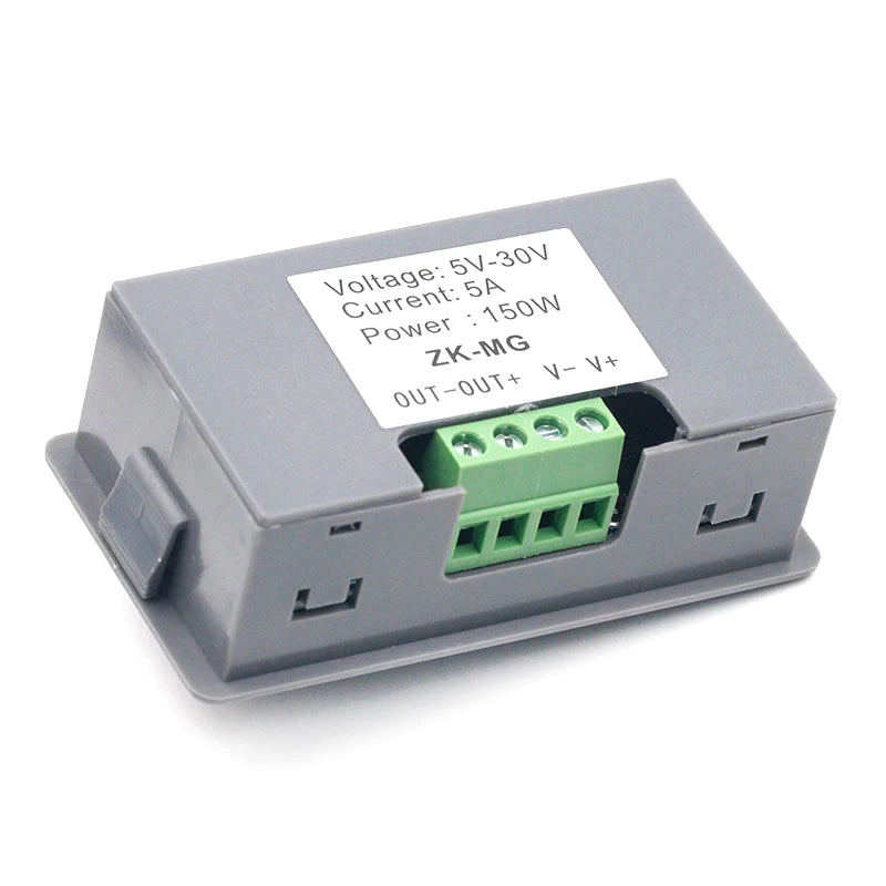 DC 5–30V PWM Motor Speed Controller | 5A/15A Digital Display