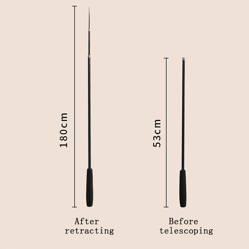 Extra Long 1.8m Telescopic Cat Stick Extended Fishing Rod Feather Cat Toy for Scratching And Boredom Relief Zpaxo