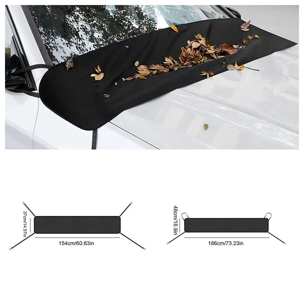 Multifunctional Windshield Protector Anti-leaf Net Waterproof Cover Zpaxo