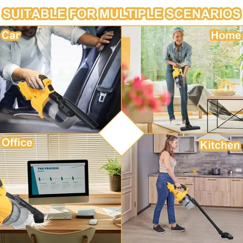 1 Handheld Electric Vacuum Cleaner 500W Powerful Motor 46 CFM