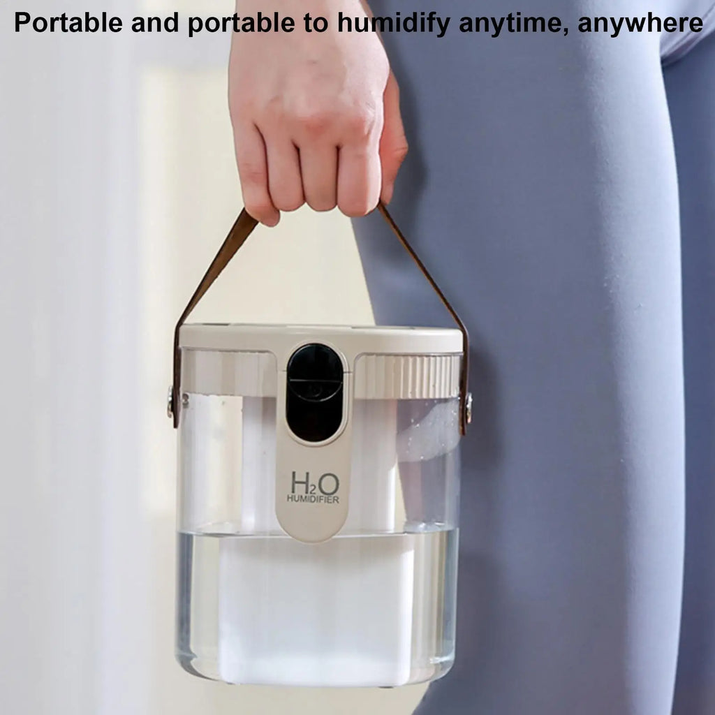 Quiet Humidifier 5 Mist Levels 3 Nozzles Maker Bedroom Home Office