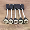 5Pcs GU10 Lamp Holder With Terminal Box Socket 2A 250V Ceramic Lamp Bases Connector For LED Light Halogen Bulbs Downlights Zpaxo Default Title