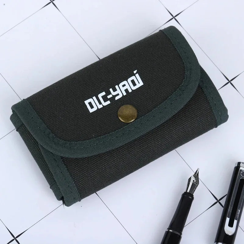 2026 Hot Sale YAQI Dark Green Color travel Bag Pouch for Men Shaving Safety Razors Zpaxo