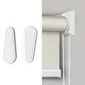 2x Curtain Bead Chain Counterweight Handle Length 9cm Repair Parts Rolling Rope Handle Smooth Surface White Simple Assembly Zpaxo Default Title