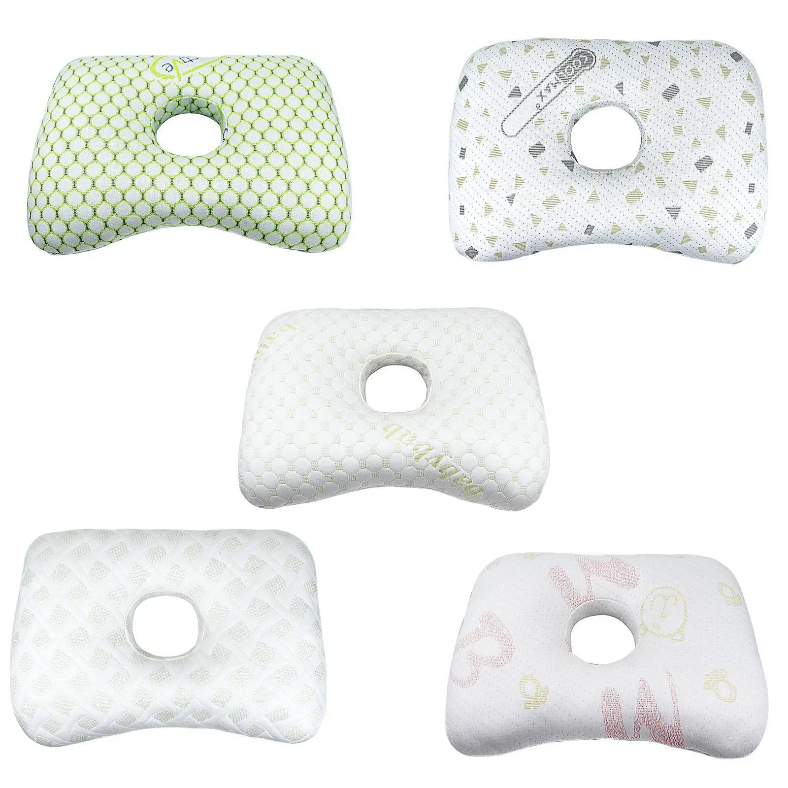 Soft Ear Piercing Pillow Cotton Filling Breathable Removable Zpaxo