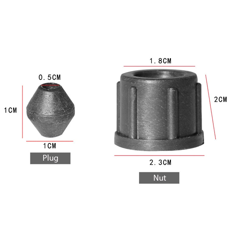 Agricultural Sprayer Water Pipe Connector Spray Tube Nut Plug