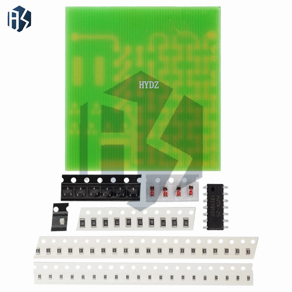 Lectronic SMT SMD Component Welding Practice Board Soldering DIY Zpaxo