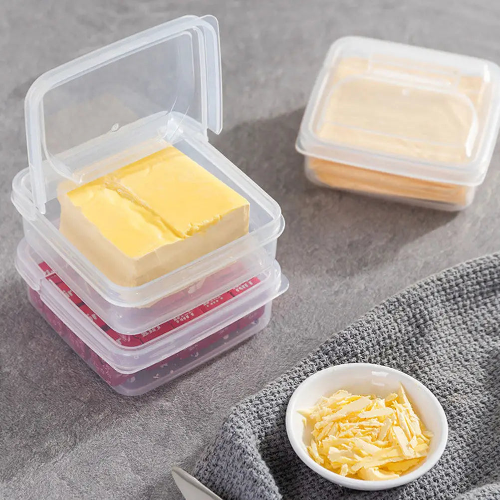 Cheese Slice Storage Box Food-grade Bpa-free Refrigerator Keeper