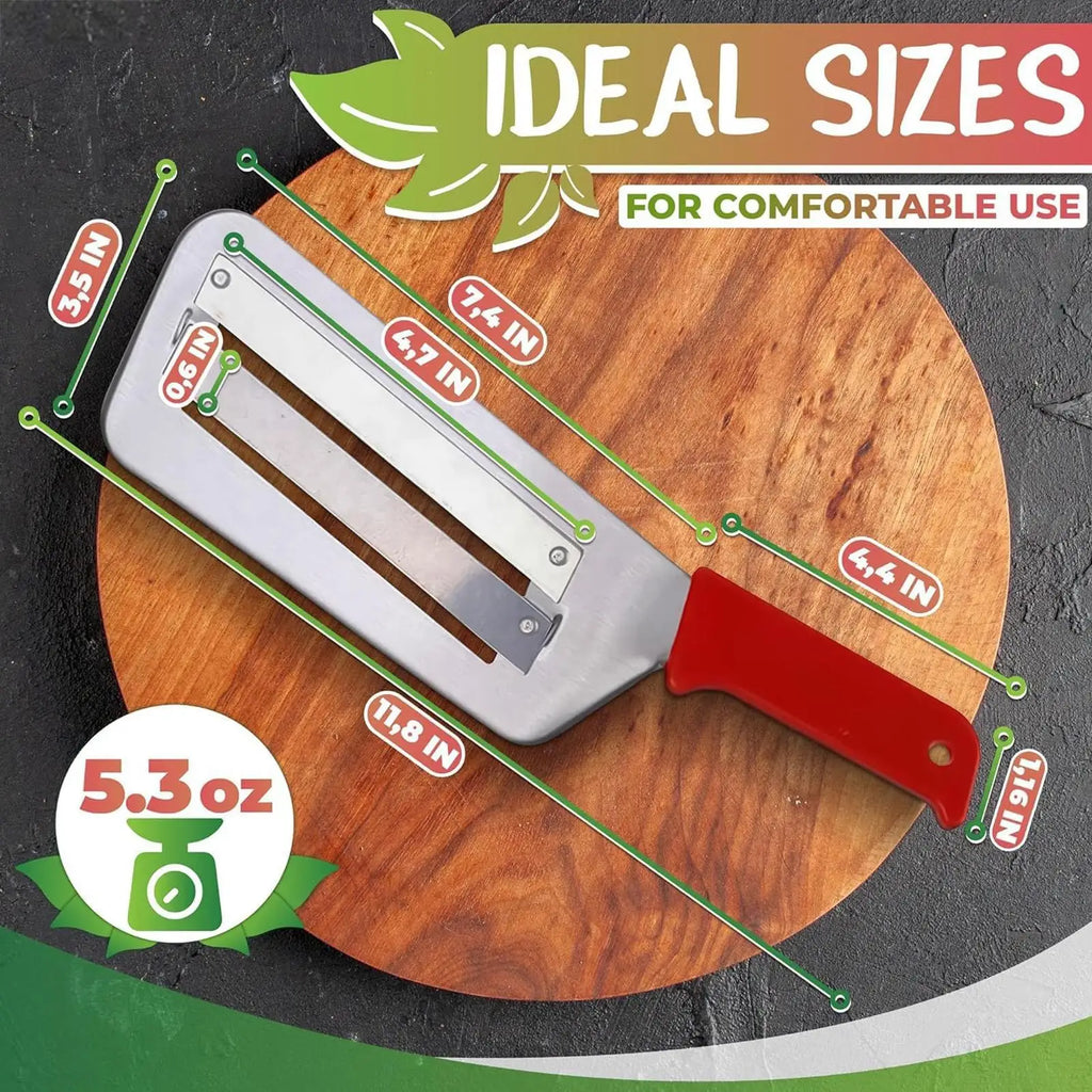 Stainless Steel Slicer Cabbage Double Grater Household Fruit