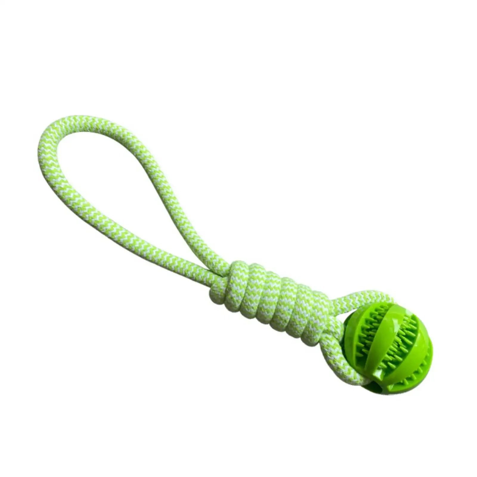 Dog Toys Balls Interactive Supports Rope Rubber Leaking Small Medium