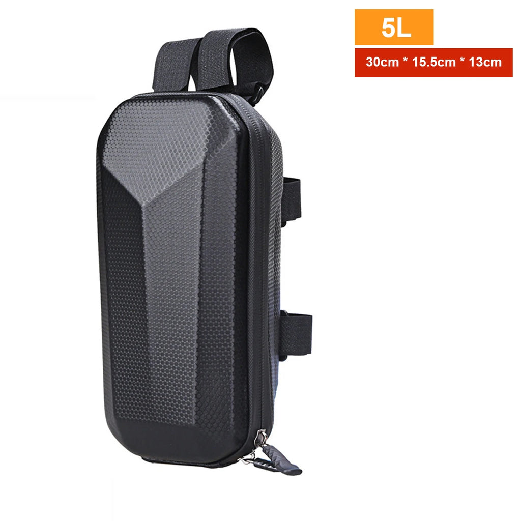 Electric Scooter Front Bag Waterproof EVA Hard Shell Bags Reflective Handlebar Hanging Bag Storage Accessories For Xiaomi M365 Zpaxo Style B 5L