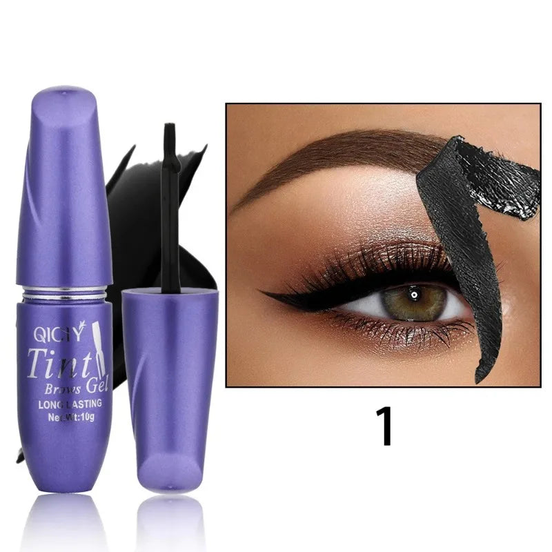 Semi-permanent Peel Off Eyebrow Dye Cream Waterproof Sweatproof Brow Zpaxo 01