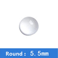 Sapphire Bubble Magnifier Calendar Lens Date Window Watch Crystal