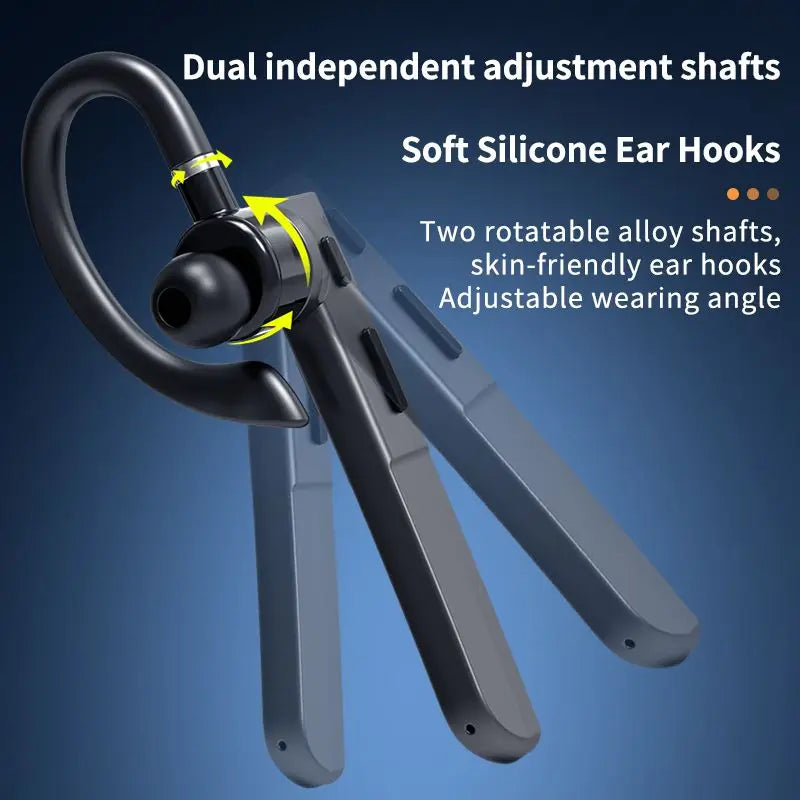 Ear-hook Headphones Bluetooth 5 3 Earphone Business Wireless Headset