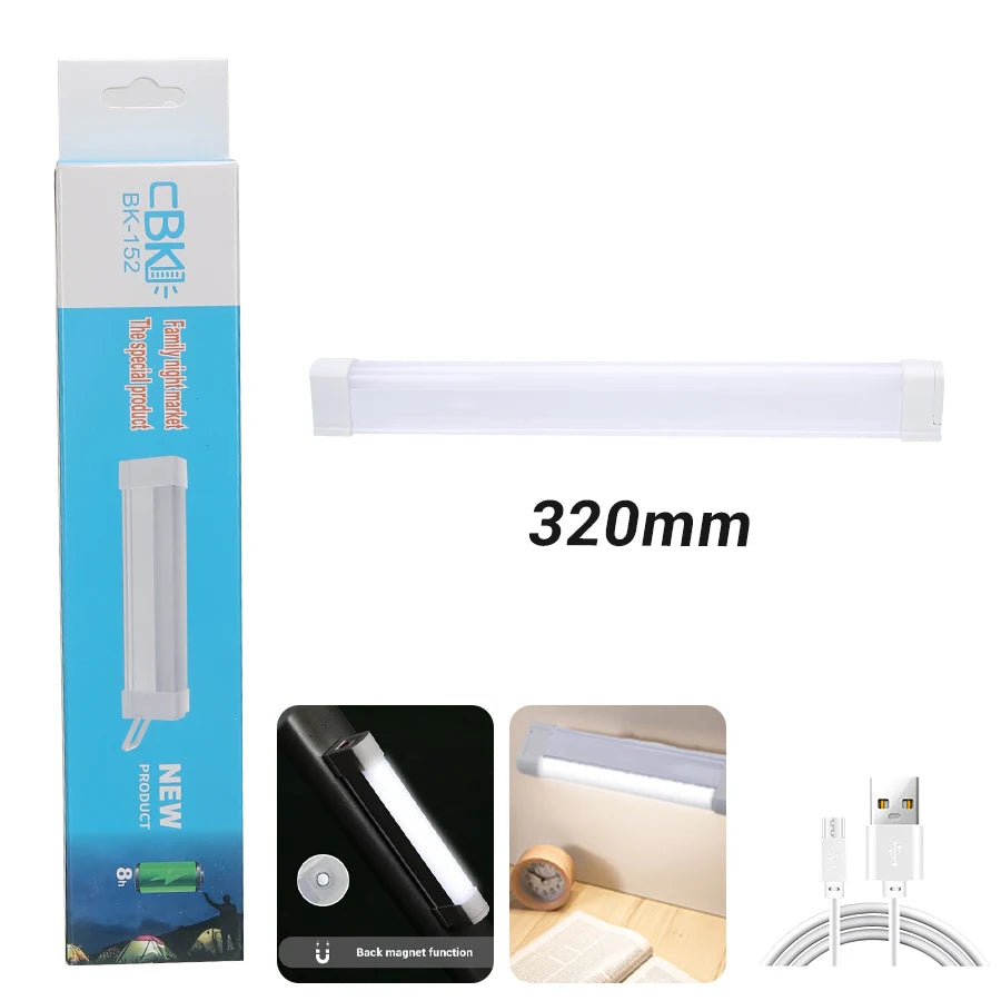 2-Pack 33cm LED Monitor Light Bar – USB Dimmable Desk Lamp