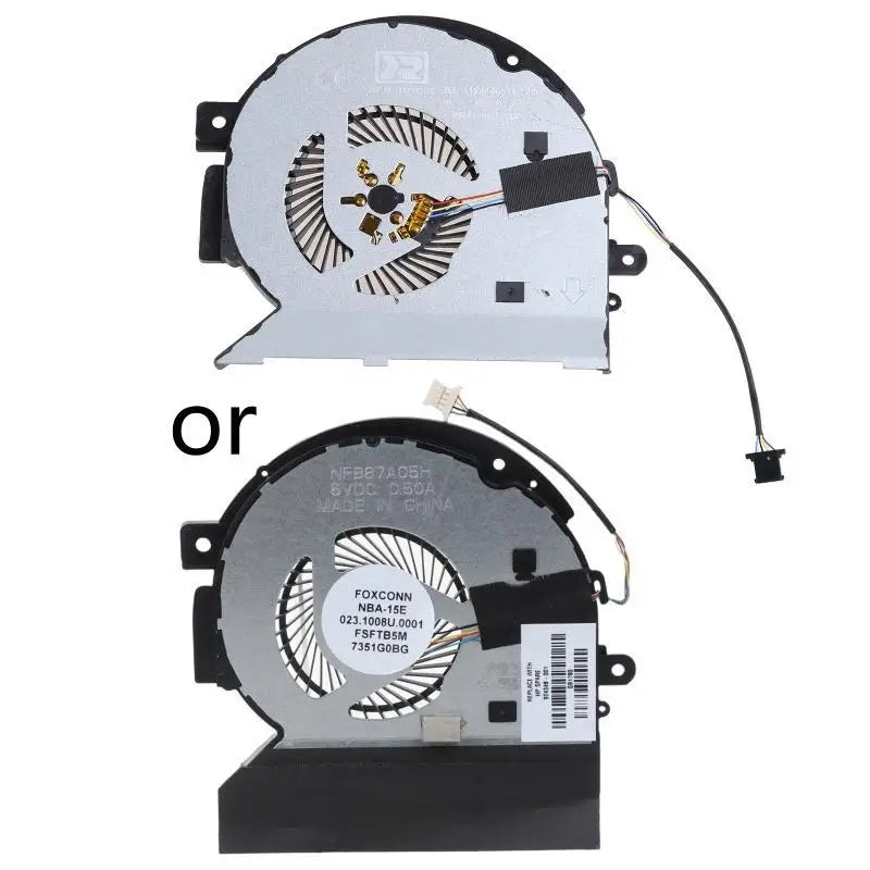 652F Laptop Cooling Fan 5V 0.5A 4Pin CPU Radiator for THPEnvy 15-BQ 15M-BP 15M-BQ Zpaxo CN