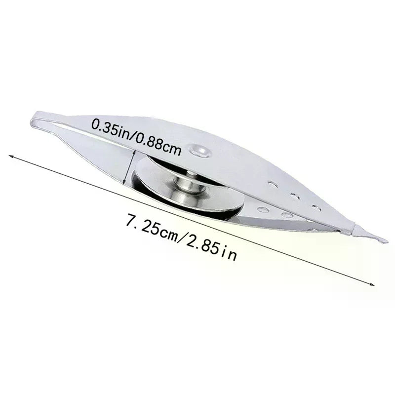 DIY Craft Knitting Weaving Tool 1pc Metal Tatting Shuttle for Hand Lace Making Zpaxo
