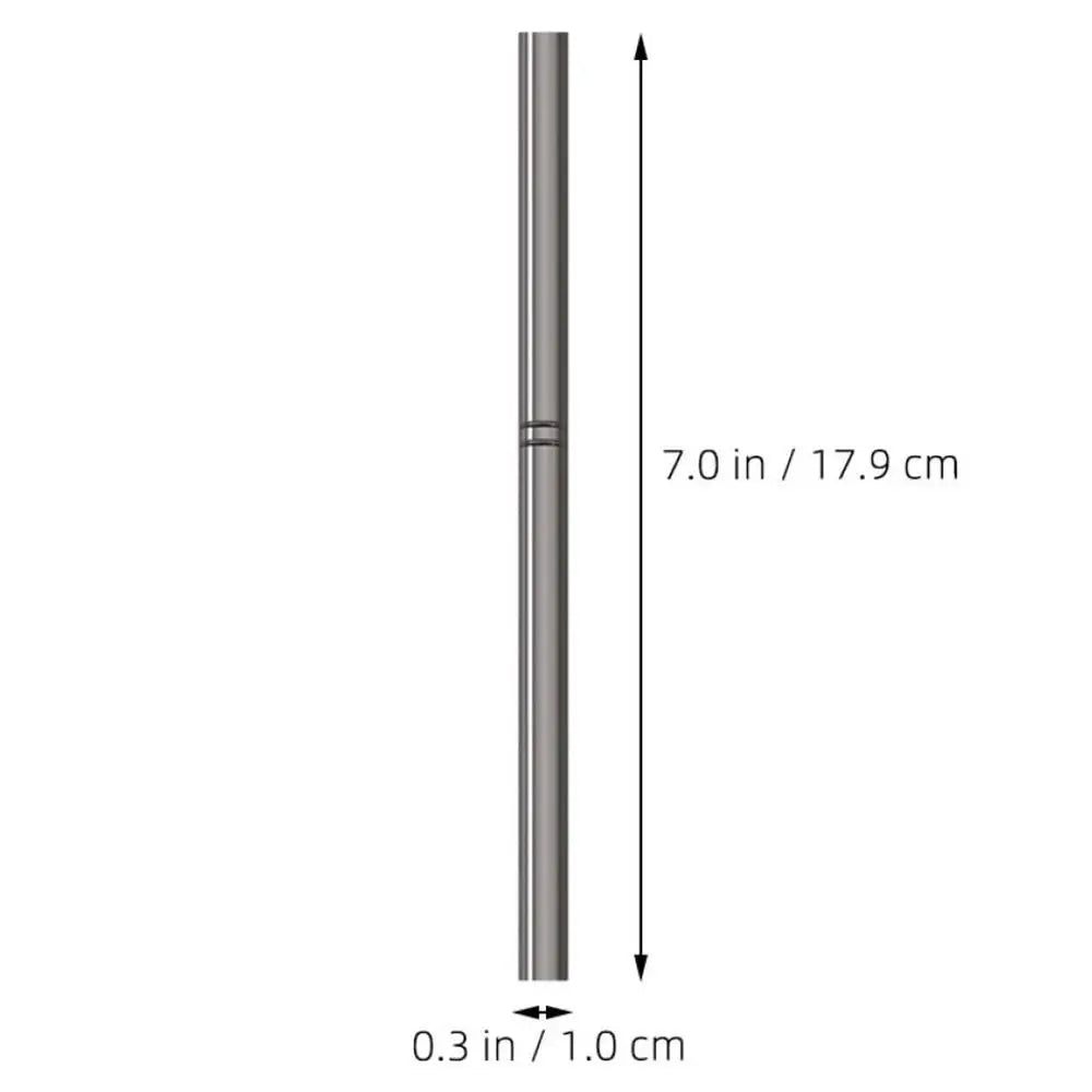 Round Head Nail Art Gel Brush Metal Handle Aluminum Tube Nail Manicure Pen Nail Art Coloring Nail Application Tools Zpaxo