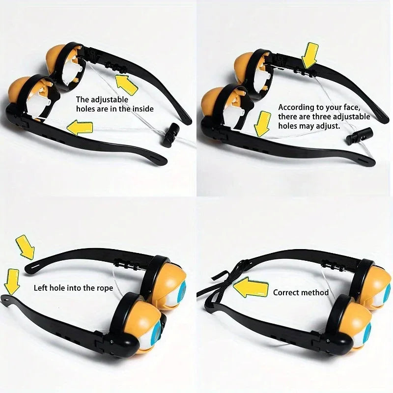 Glasses Toys Fun Pranks Birthday Gifts Plastic Novel Interesting