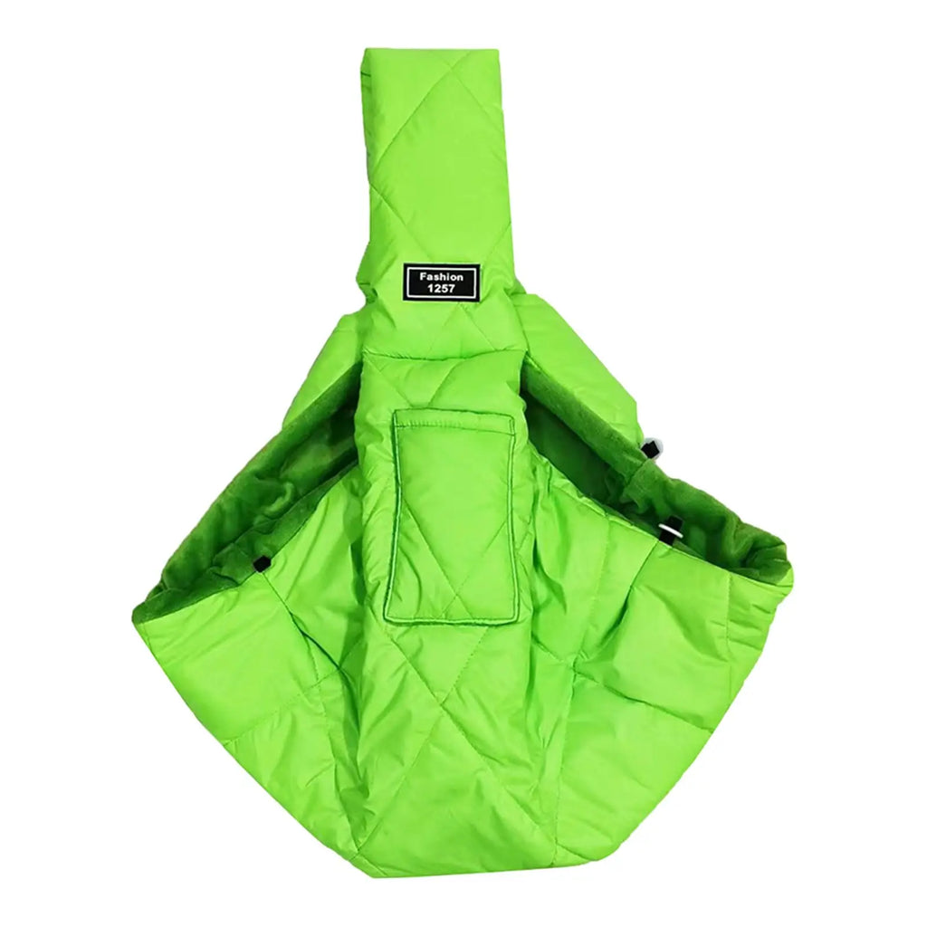 Dog Cat Carrier Bag Padded Strap Soft Breathable Comfortable Shoulder Bag Tote Bag for Puppy Dogs Small Animal Pet Outdoor Zpaxo green