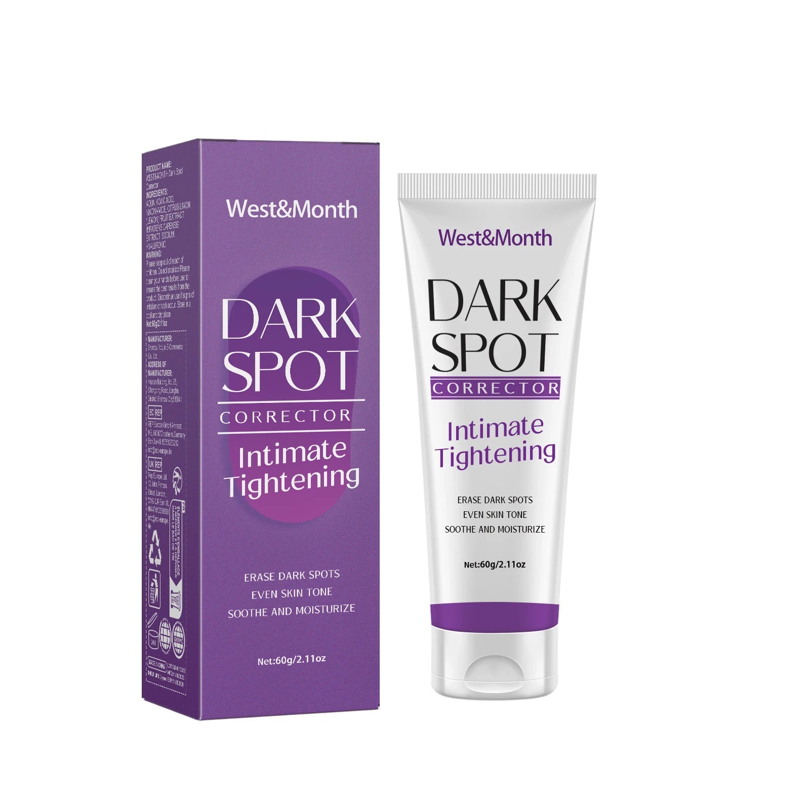 Remove Melanin Nicotinamide Brightening Cream Dark Skin Effective Zpaxo 60g