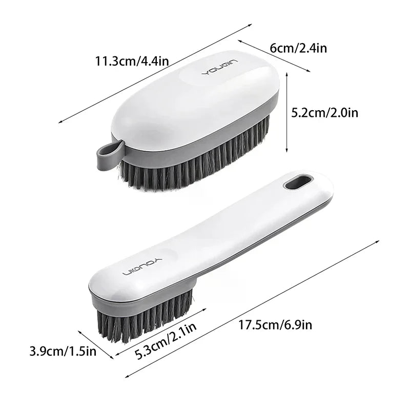 Soft-bristle Shoe Brush Multifunctional Cleaning Clothes Clothing Zpaxo