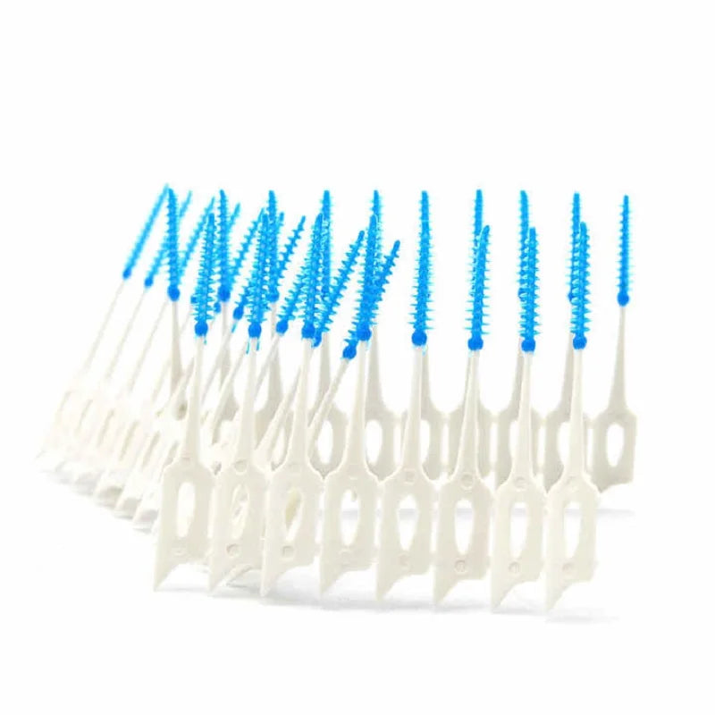 Interdental Brushes Soft Dental Cleaning Brush Teeth Cleaner Floss Zpaxo