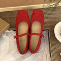 Spring Women Flats Round Toe Shallow Slip Ladies Casual Ballet Shoes