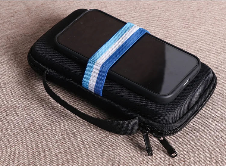 Hard Cell Phone Case for 2 Mobile Phones Bag Universal Compatible For Smartphone Dual Phone Case for Two Phones Case Holder Zpaxo