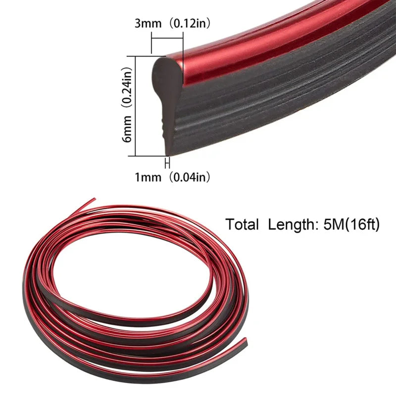 Universal Car Interior Trim Strip – Flexible Gap Filler Molding