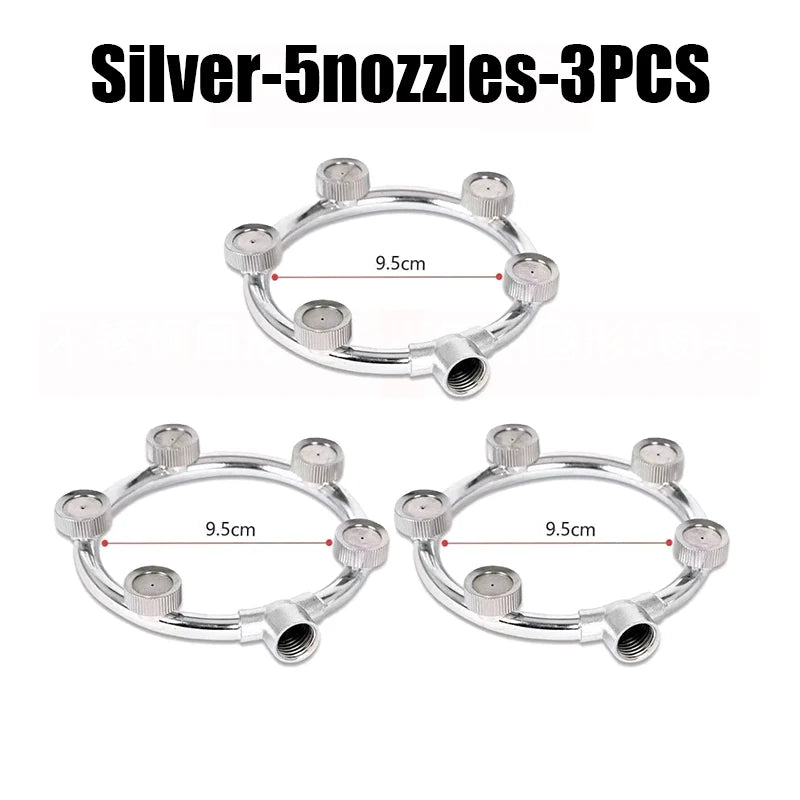 Agricultural Sprayer Imported Nozzle Multi Head Atomizing Round Tip Zpaxo 5Nozzles 3PCS