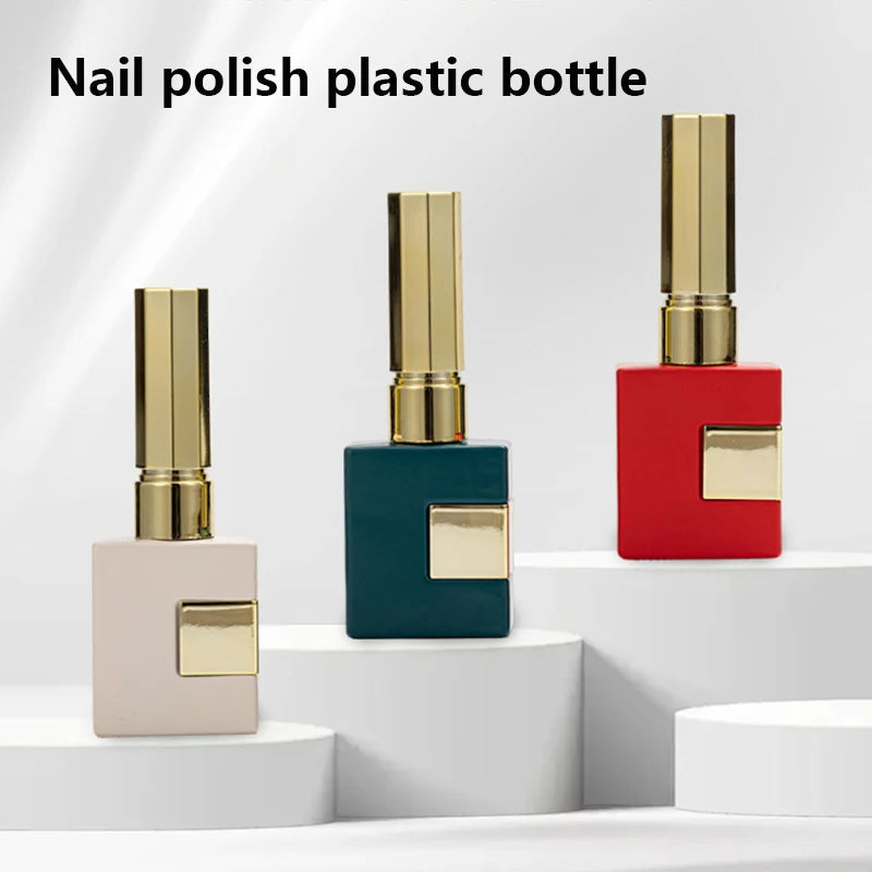 1pc/2pcs 10ml 11ml 13ml Empty Nail Polish Bottle Clear Nail Gel Paint Glue Container Nail Beauty Oil Bottles Art Nail Tools Zpaxo
