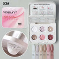 6 Colors Cushion Gradient Painting Gel Colorful Ombre Patting Polish