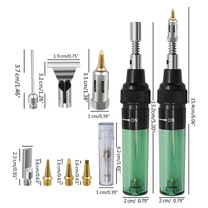 Portable Soldering Iron 1300 Celsius Welding Pen Burner Blow Torch Zpaxo