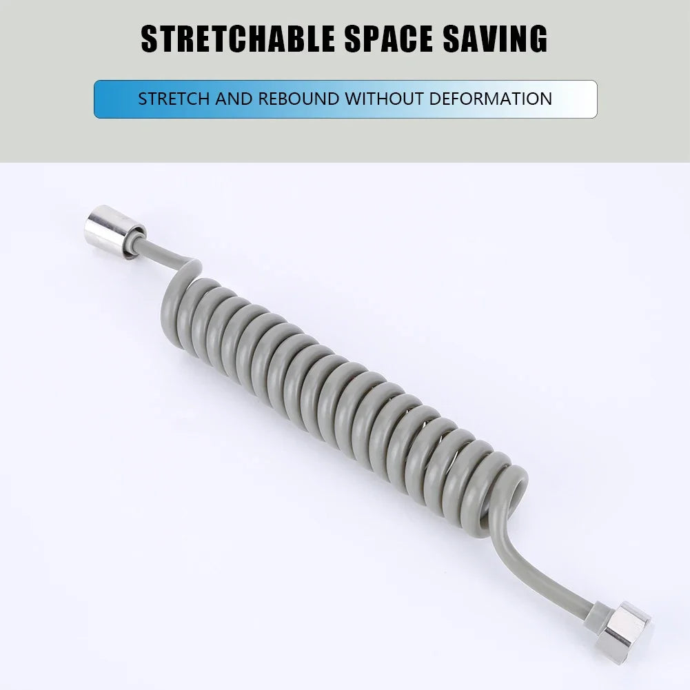 2 3 4 Meters Spring Shower Hose Flexible Telephone Line Water