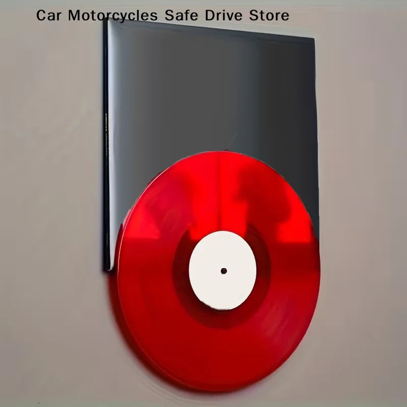 1 2 Retro Vinyl Record Desktop Display Stand Album Cover Wall Mount
