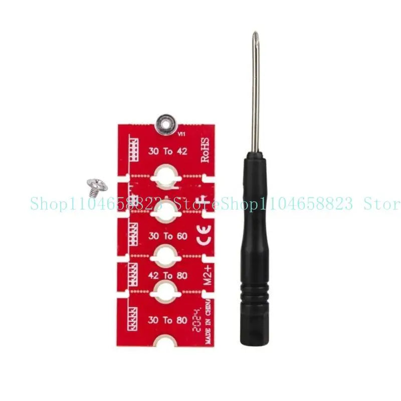 M.2 NGFF/NVME SSDs Length Adapter Brackets, Enhances Cable Management for 2230 2242 2260 2280 Zpaxo no screwdriver China Mainland
