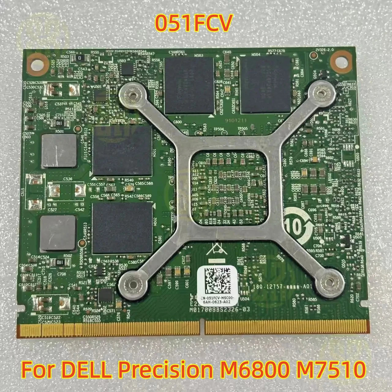 CN-051FCV 051FCV M2000M N16P-Q3-A2 4GB GDDR5 Video Card Dell