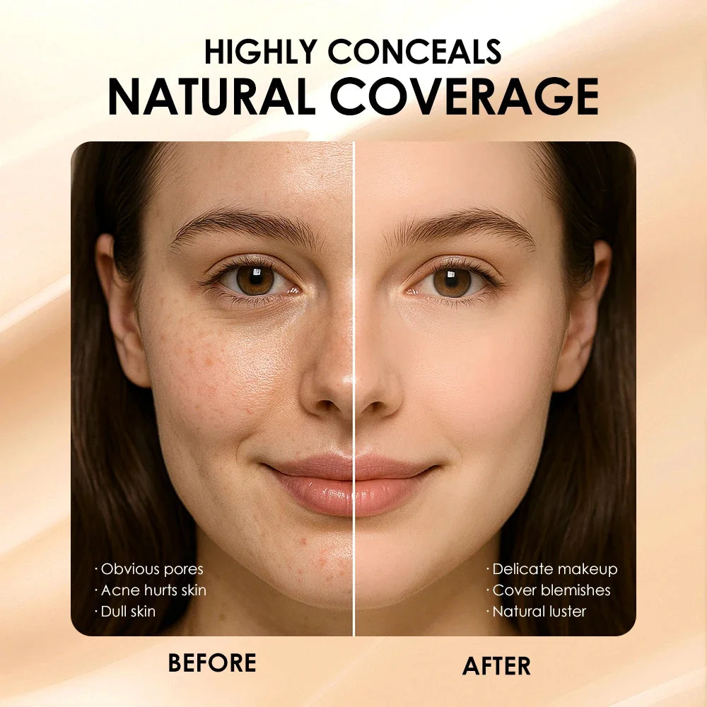 Skin Camo Concealer - Tattoo & Blemish Cover Foundation, Smudge-Proof, Sweat-Resistant, Buildable Matte Finish BB Cream Cosmetic Zpaxo