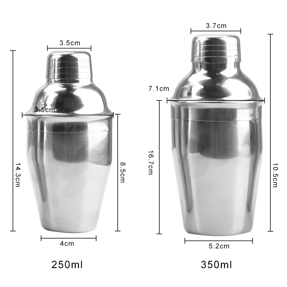 Professional Boston Martini Cocktail Wine Mixer Stainless Steel
