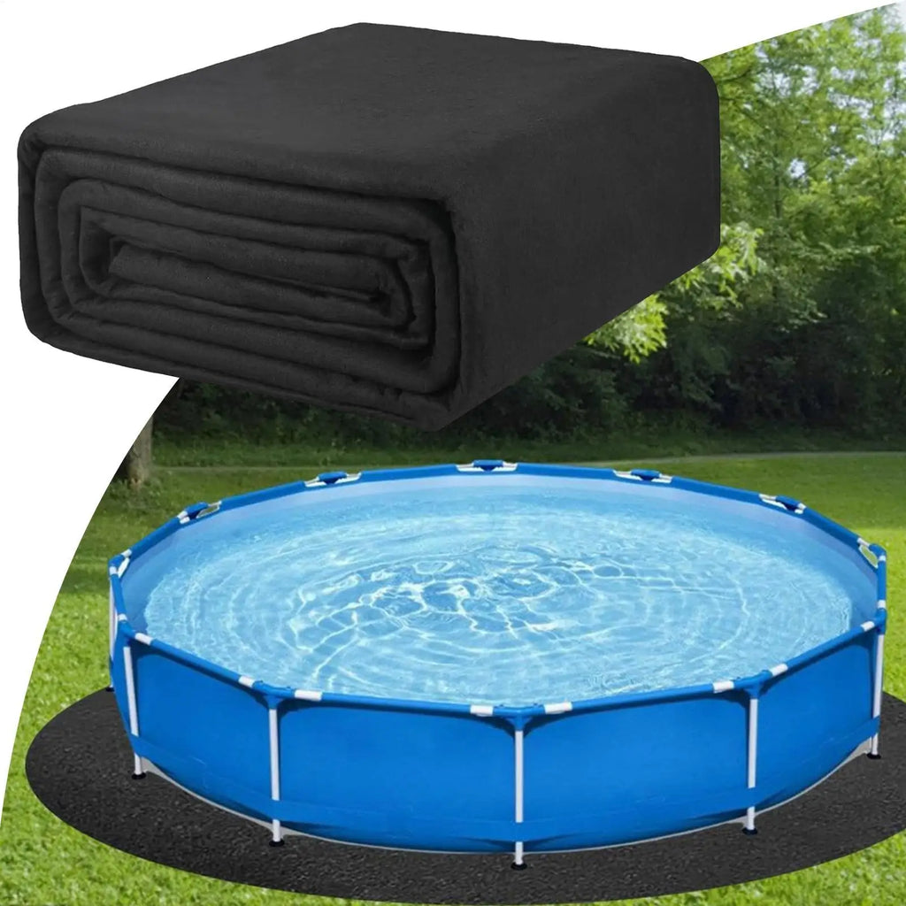 Heavy Duty Inflatable Pool Liner Round Ground Mat Puncture Protection