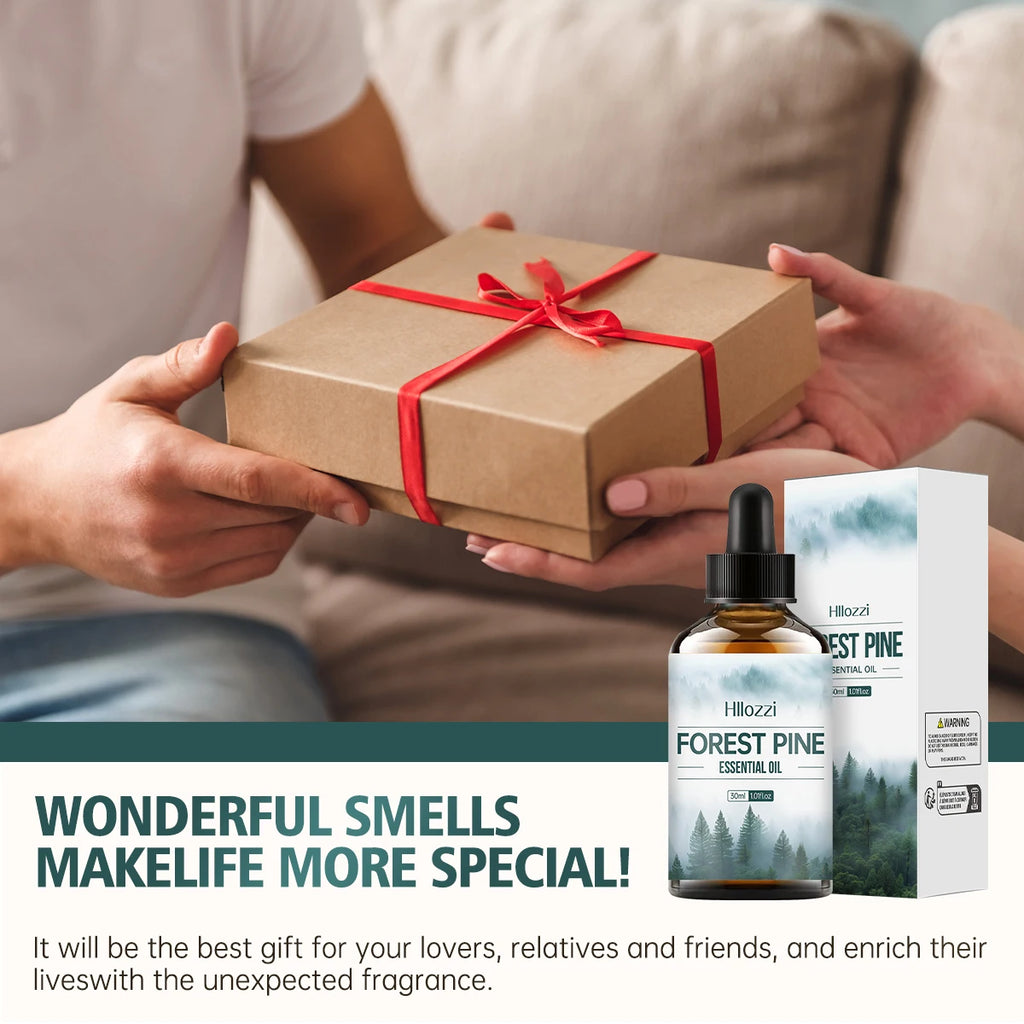 Forest pine essential oil, with its woody aroma, is suitable for diffusers and humidifiers and can also be used for body massage Zpaxo
