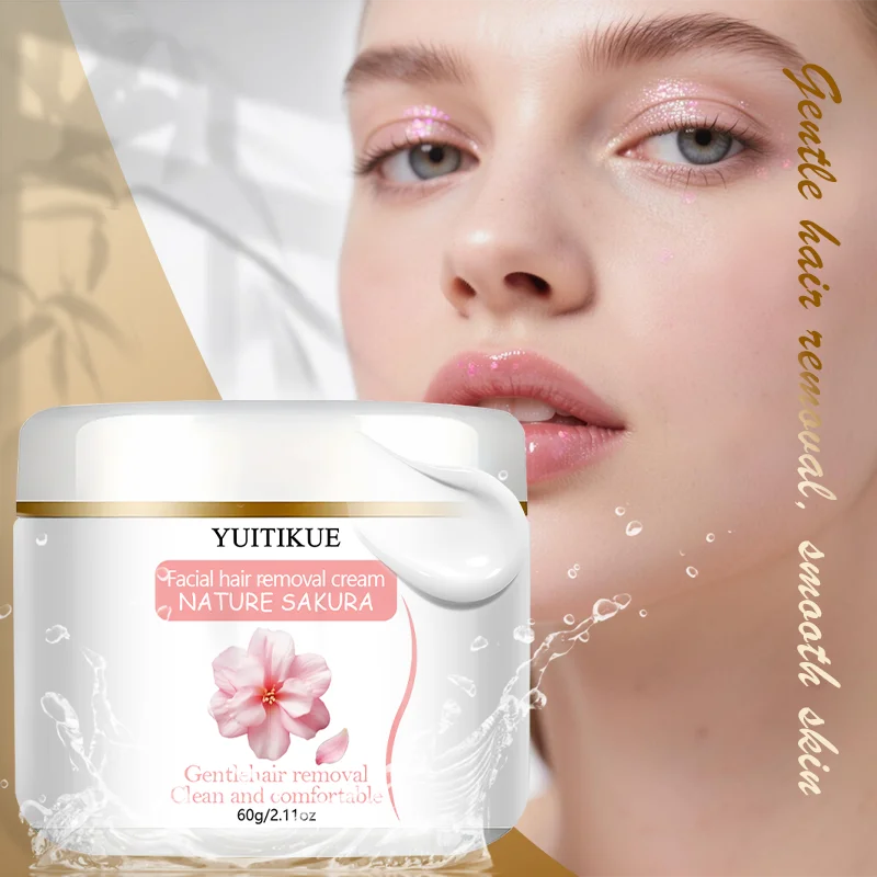 YUITIKUE Sakura Hair Removal Cream – Gentle & Smooth Hair Removal Cream Zpaxo