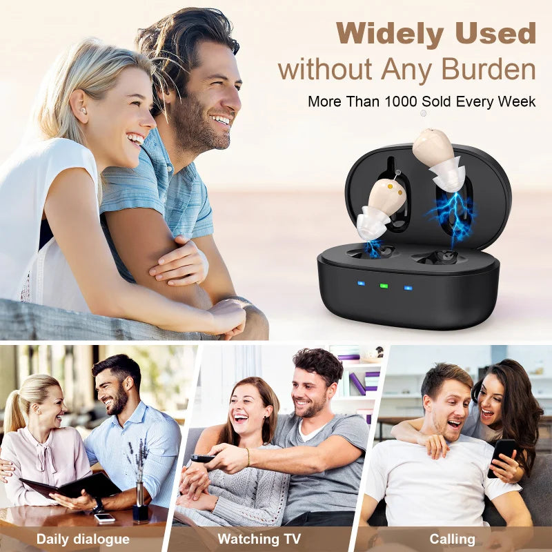 Rechargeable Hearing Aid Elderly In-the-ear Intelligent Noise